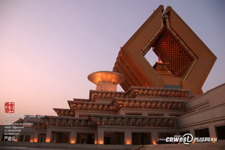 法门寺文化景区合十舍利塔